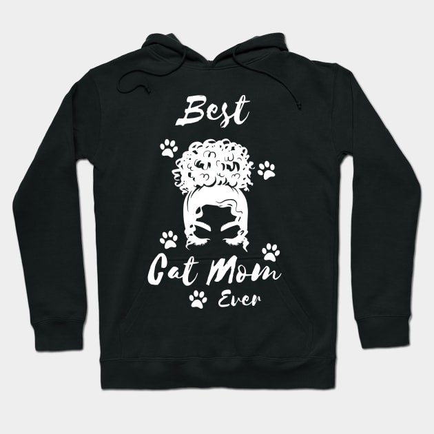 Best Cat Mom Ever Hoodie by NICHE&NICHE